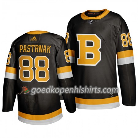 Boston Bruins David Pastrnak 88 Adidas 2019-2020 Zwart Authentic Shirt - Mannen